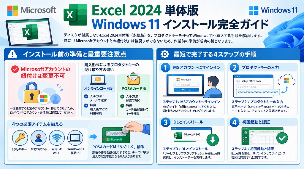 まとめ：正しくインストールしてExcelを活用しましょう