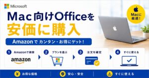 【Mac版】Office Home & Student 2024 for Macは無い?安い買い切り(永久ライセンス)の選び方