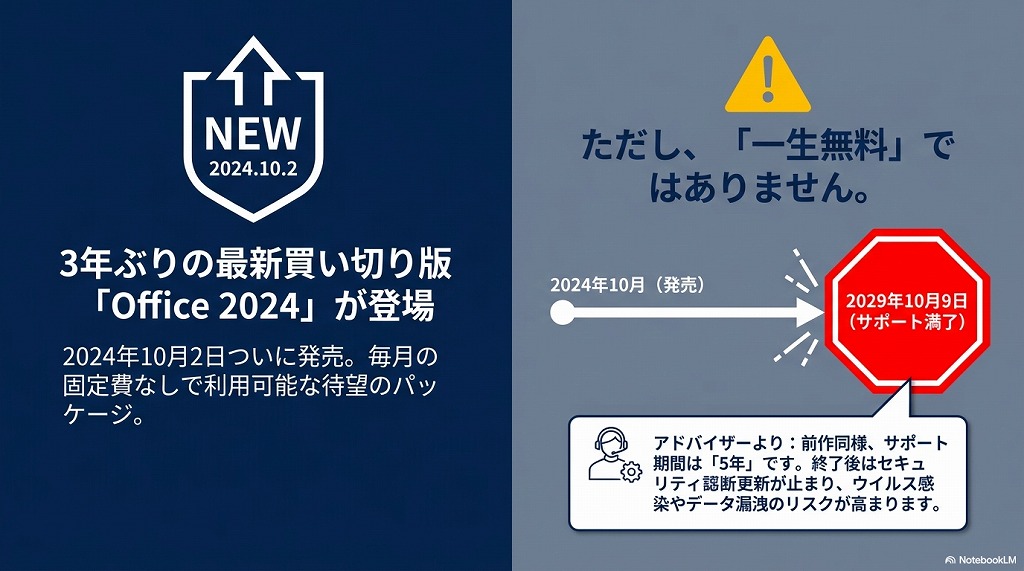 買い切り版「Office 2024」とは？
