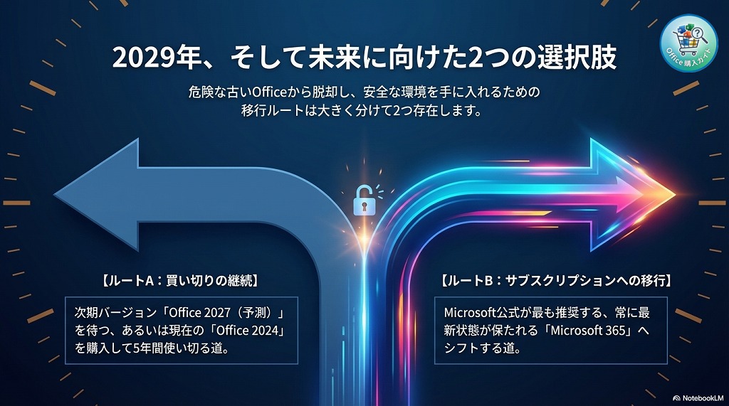 Office 2024サポート終了後の移行対策はどうする？