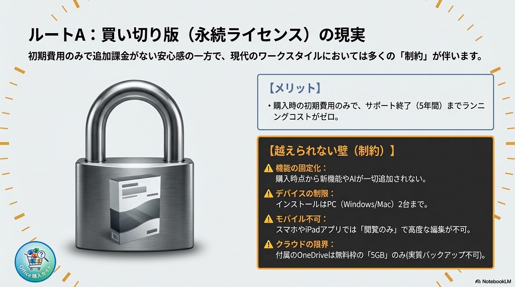 対策1：次期買い切り版「Office 2027（予測）」を待つ