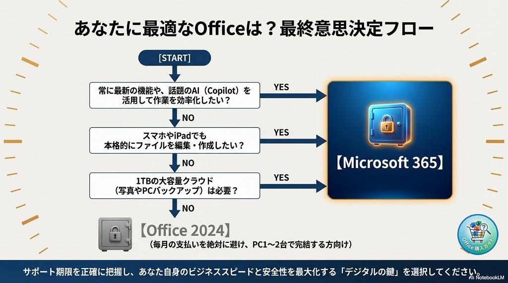 サブスク版（Microsoft 365）がおすすめな人