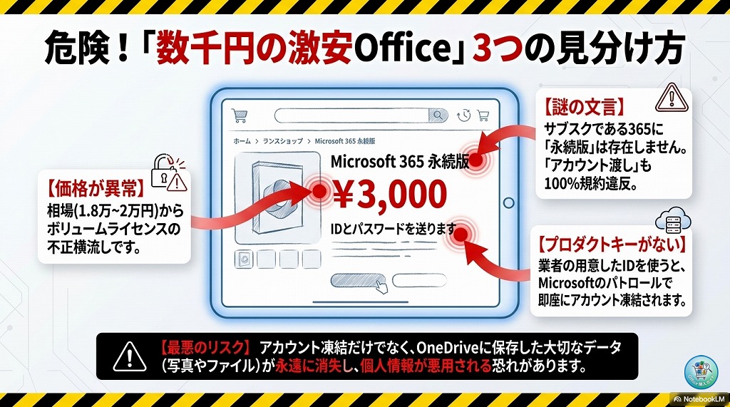 非正規品（海賊版）のリスクと見分け方
