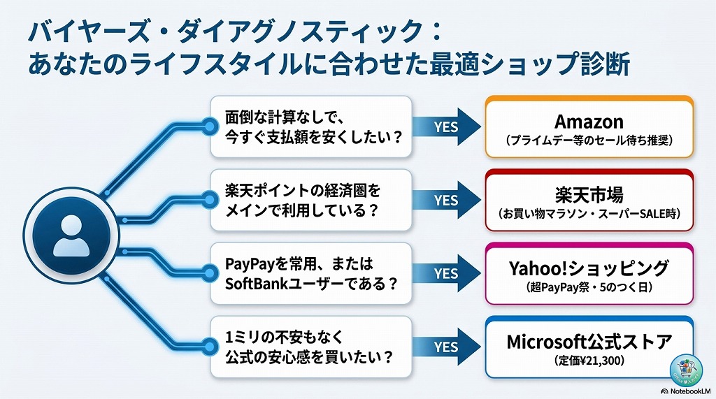 microsoft365▼購入先別の特徴と最安値の選び方まとめ