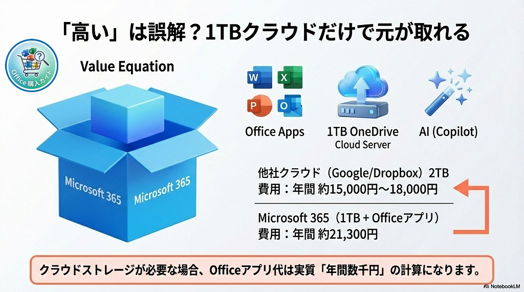 【プロの視点】1TBのクラウドストレージだけで「年間1.5万円」の価値がある