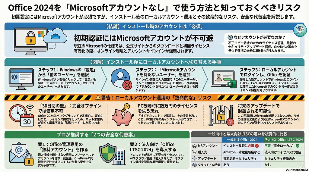 まとめ：自分の用途に合わせて最適なOfficeを選ぼう