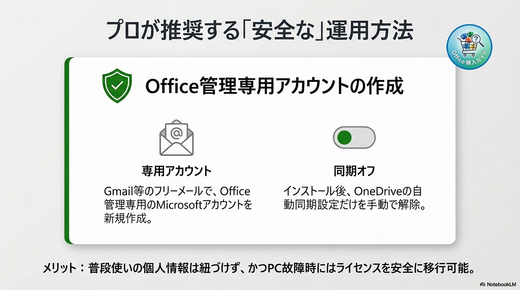 まとめ：リスクを背負うくらいなら「LTSC版」か「専用アカウント」を