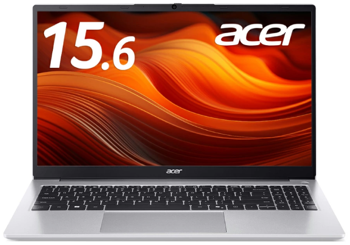 Acer｜エイサー 15.6型 ノートパソコン Aspire Lite(Ryzen 7 7730U/メモリ 16GB/SSD 512GB/Windows 11Home/Office2024)ライトシルバー AL15-42P-H76Y/JW-F