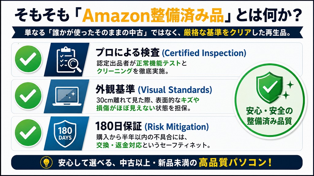 はじめに:Amazon整備済み品(Amazon Renewed)とは?