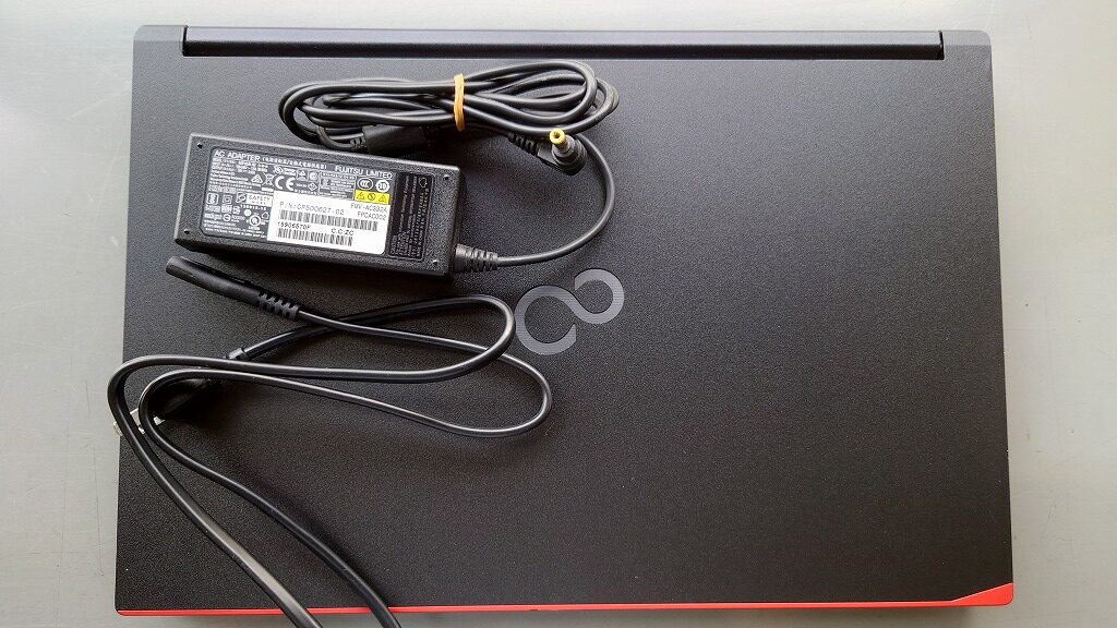 今回購入した富士通 LIFEBOOK A5511の同封品