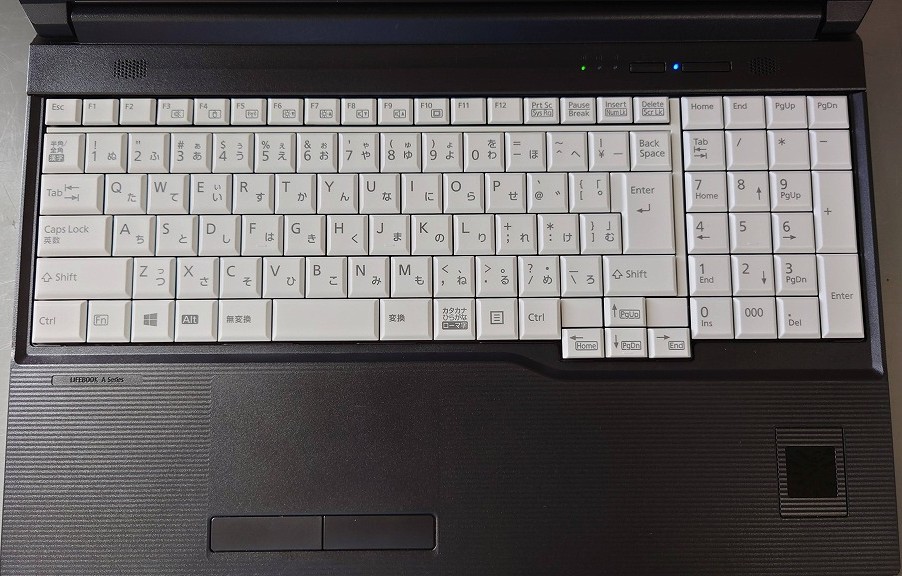 今回購入した富士通 LIFEBOOK A5511の状態